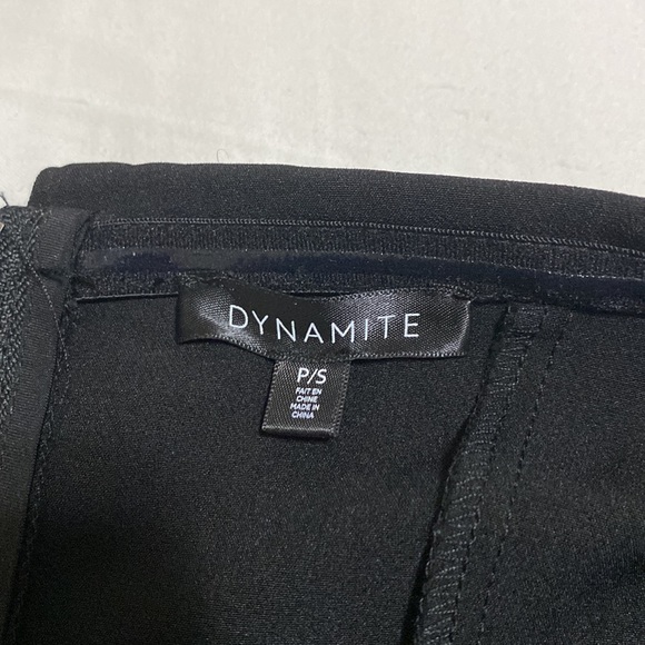 Black tube top from Dynamite - Picture 3 of 4